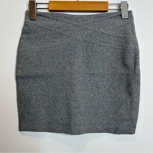 Brooklyn Industries Body-con Mini Skirt Grey